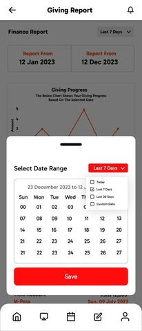 Mobile App Giving